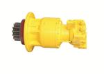 Doosan DH55 Excavator Swing Motor JMF29 , 118kgs Rotary Hydraulic Motor yellow