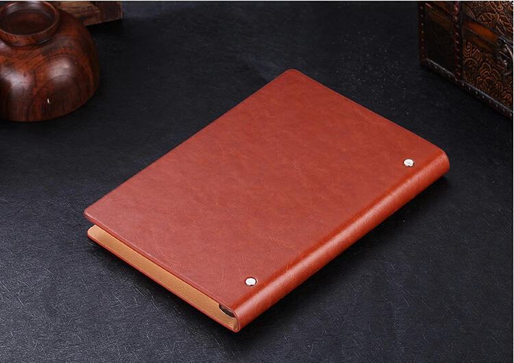 Business gift - Manufacture loose-leaf notebooks 6 ring binder leather agenda LN-005