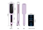 Salon Infrared Straightening Iron 1 Inch For Shiny And Silky Hair