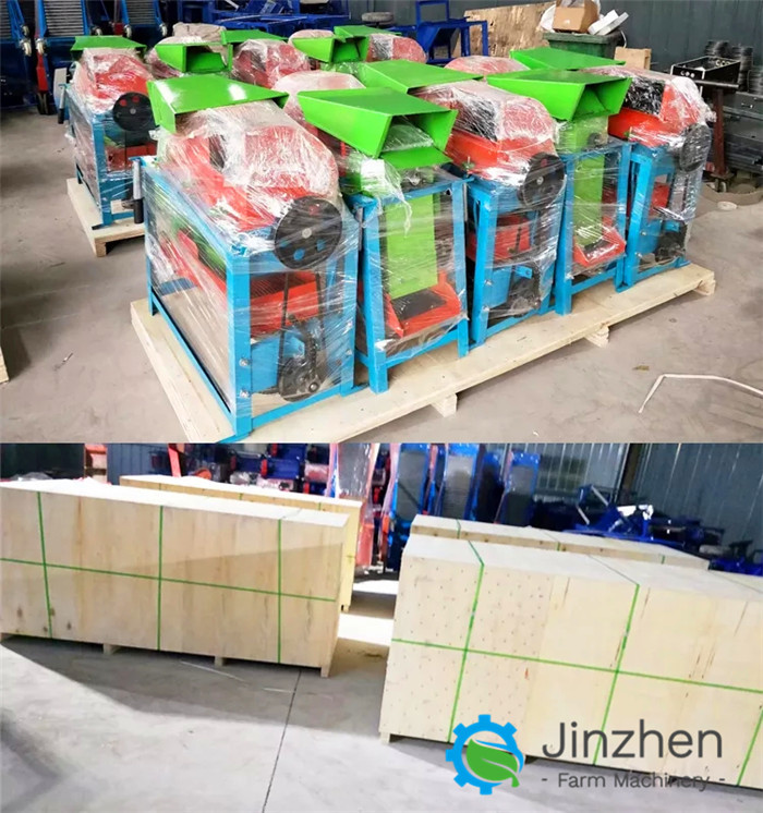 Powerful 8HP Gasoline Engine Driven Maize Thresher Husker Sheller Corn Shelling Machine