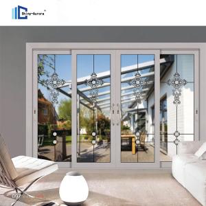 Wholesale China custom toilet aluminium glass sliding doors aluminum alloy titanium magnesium alloy mute door partition door from china suppliers