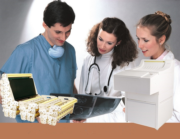 Medical Tablet Automatic X Ray Film Processor Professional 70 - 140s Running Time