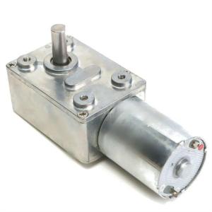 Wholesale Faradyi 6-24V 3-65rpm 0.46-2.4A Reversible Dc 12v Double Shaft Permanent Magnet Worm Gear Motor For Electric Bicycle from china suppliers