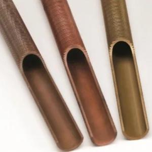 Wholesale DELLOK Factory Sale high quality Professional Low Finned Tube Copper Pipe Finned Tube For Heat Exchangers from china suppliers