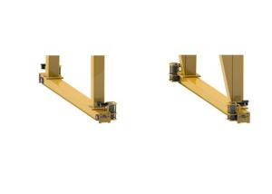 Wholesale European Type Overhead Crane Parts 32 Ton Double Girder End Carriage from china suppliers