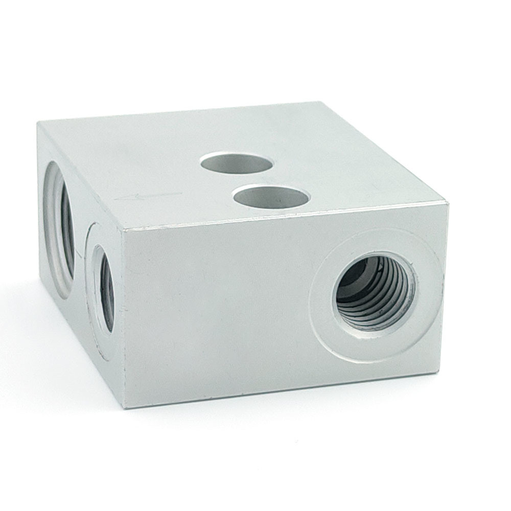 Ningbo Supplier Customized CNC Milling Hydraulic Manifold Valve Blocks