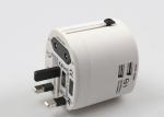 Universal Travel Power Adapter Dual USB Port 2500mA DC 5V Charger For Ipad