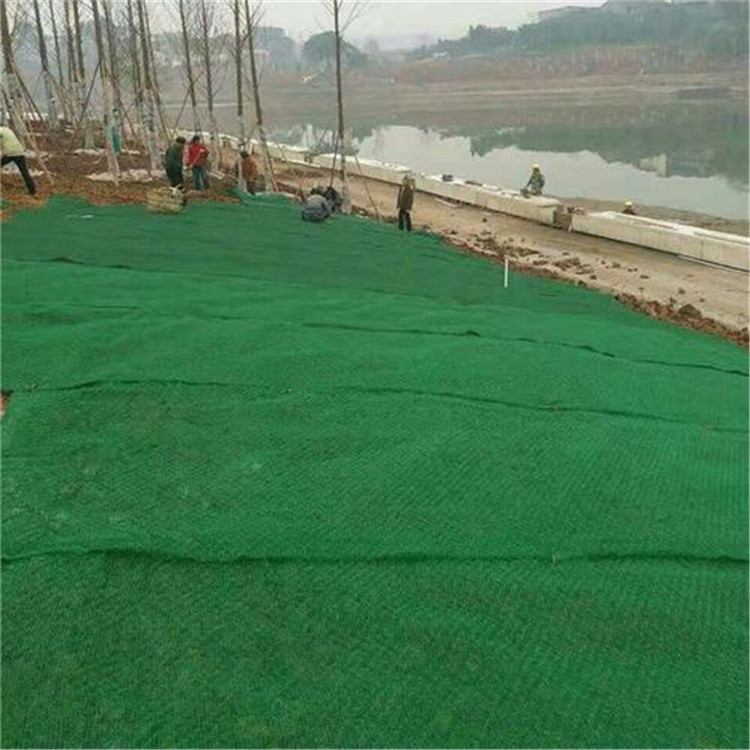 3D Geomat for Slope Protection and Erosion Control 14mm Thickness HDPE Material Used