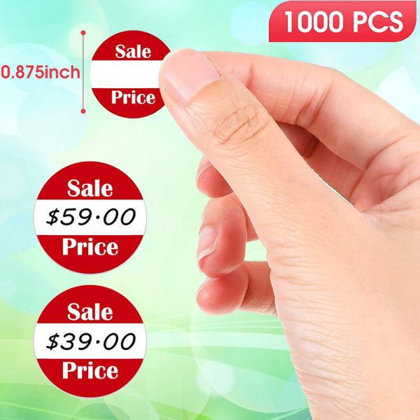Custom Logo Retail Store Paper Label Sticker Waterproof