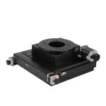 Electric XYR Stage Multidimensional Adjustment XY Axis Travel 100mm 360 Degree