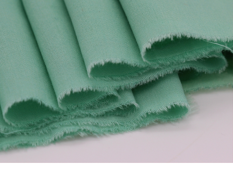 110gsm Tie Dye Twill 50s Bamboo Viscose Fabric 100 Cotton Rayon Voile Fabric
