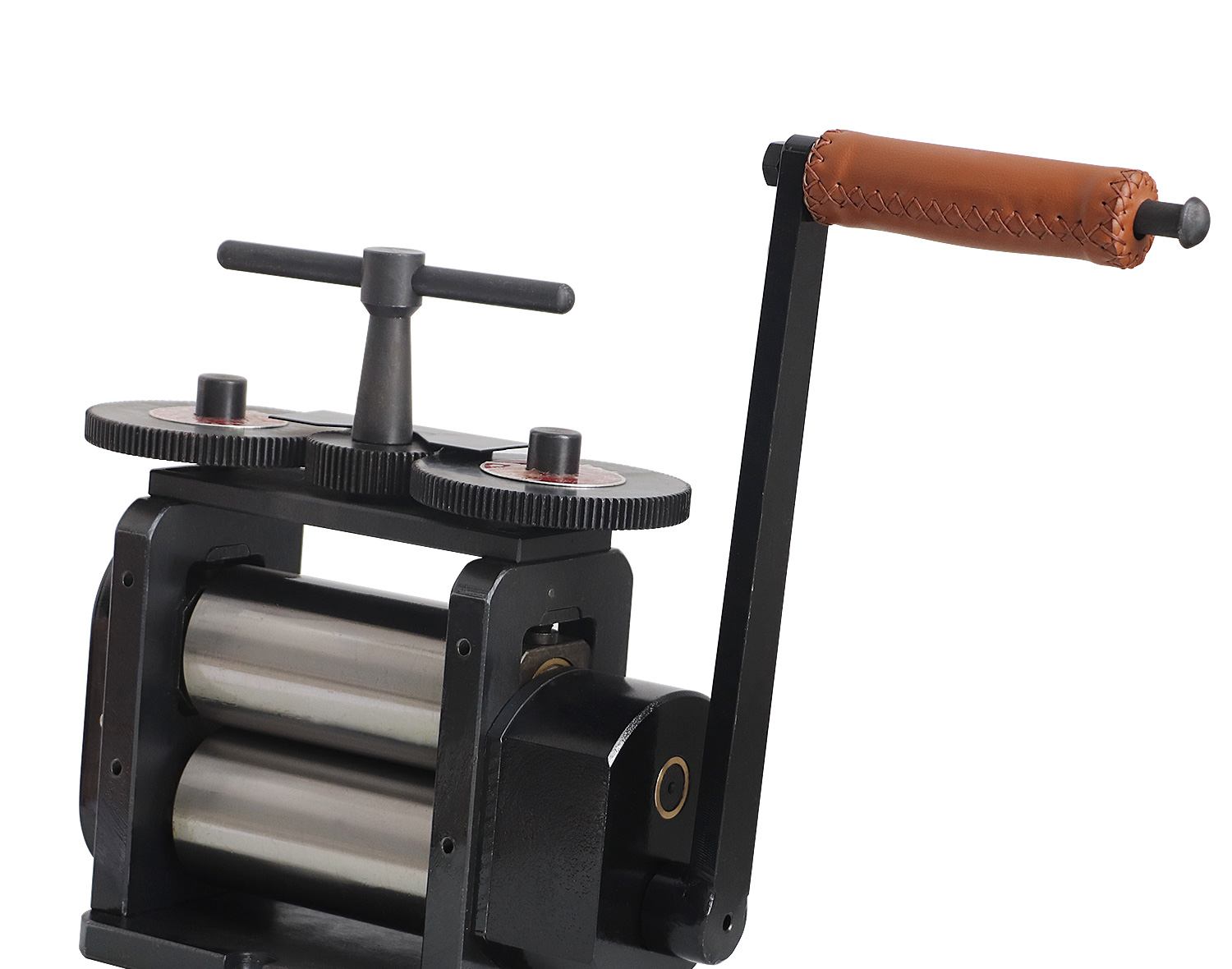 110/130mm Manual Jewellery Rolling Machine Adjustable Press Thickness