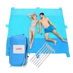 Camping Rug, Beach Blanket Silky Soft 85"x72" Boho Sand Proof Beach Blanket Sand
