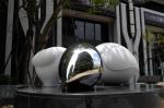 Art Decoration Stainless Steel Garden Sculptures Metal Outdoor Decoration