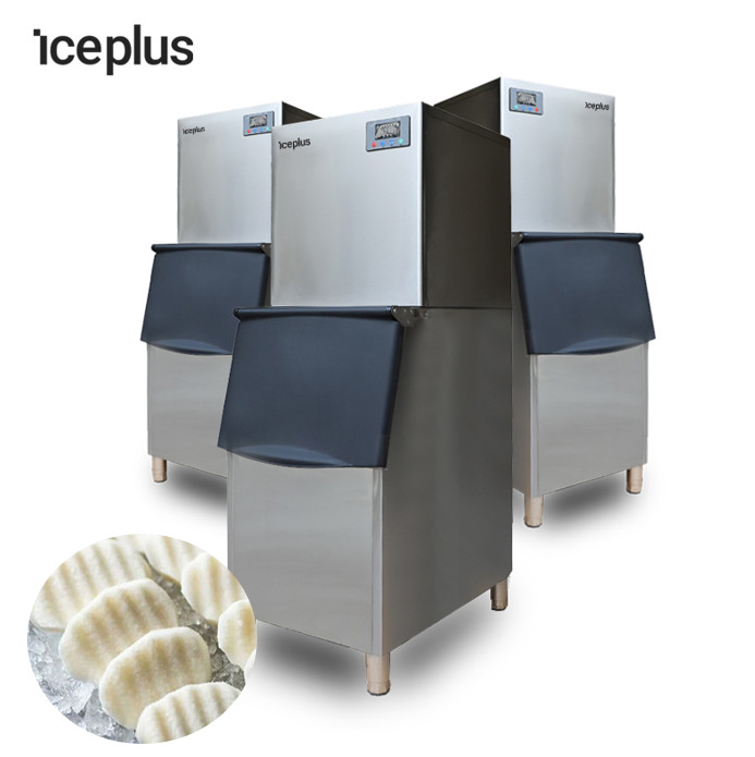High Efficiency Commercial Nugget Ice Maker Large Ice Production