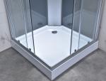 Aluminum Frame Bathroom Shower Cubicle 800x800x1900mm