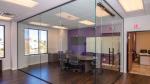 Aluminum Frame Tempered Glass Modern Office Partitions / Office Room Dividers
