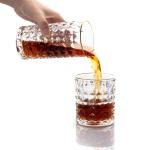 Lead Free Whisky Glass Engraved Crystal Drinking Tumbler cup OEM