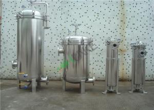 Wholesale Multi Cartridge Stainless Steel Water Filter Housing SS304 SS316 For Water Treatment from china suppliers
