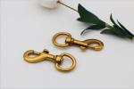 Mass production bag accessories OEB color zinc alloy metal snap hook d ring 15.1