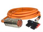 Oxygen Free Copper Vehicle Wiring Harness 180C Straight Head Connector Wiring