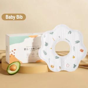 Wholesale Get Mess-Free with Disposable Baby Bib Baby Feeding Made Easy from china suppliers
