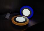 Shopping Mall 4500K Surface Round Double Color LED Panel