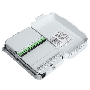 Wholesale Plastic 16 Port Mid Span Fiber Optic Cable Termination Box IP55 FTTH Indoor Wall Mount from china suppliers