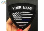Small US Embroidered Military Patches , Embroidery Name Patch For Military