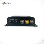 1Ch Bidi 3G-SDI Video Fiber Converter with Tally RS485 Audio Microphone