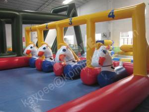 Wholesale Inflatable pony hop horse racing for adult and kid from china suppliers
