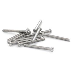 Wholesale 304 Stainless Steel Phillips Round Head Screws 500mm Corrosion Resistant from china suppliers