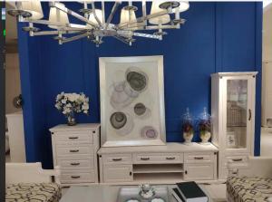 Wholesale Solid Wood Frame European Contemporary Furniture , Living Room TV Stand Side Cabinet from china suppliers