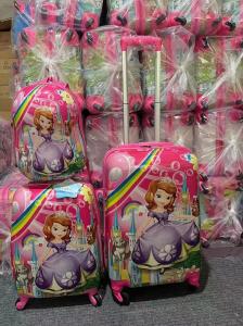 Wholesale Sturdy Waterproof Childs Suitcase On Wheels , Multipurpose Trolley Bags For Kids from china suppliers