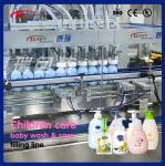CE Volumetric Bottle Dishwashing Liquid Filling Machine For Baby Cleanser