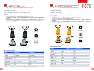 Wholesale 175 RMP 110V Single Phase Stone Floor Single Disc Grinder Polisher from china suppliers