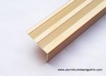 Anti Slip Aluminium Stair Step Edge Nosing Angle Shaped 33 mm x 20 mm