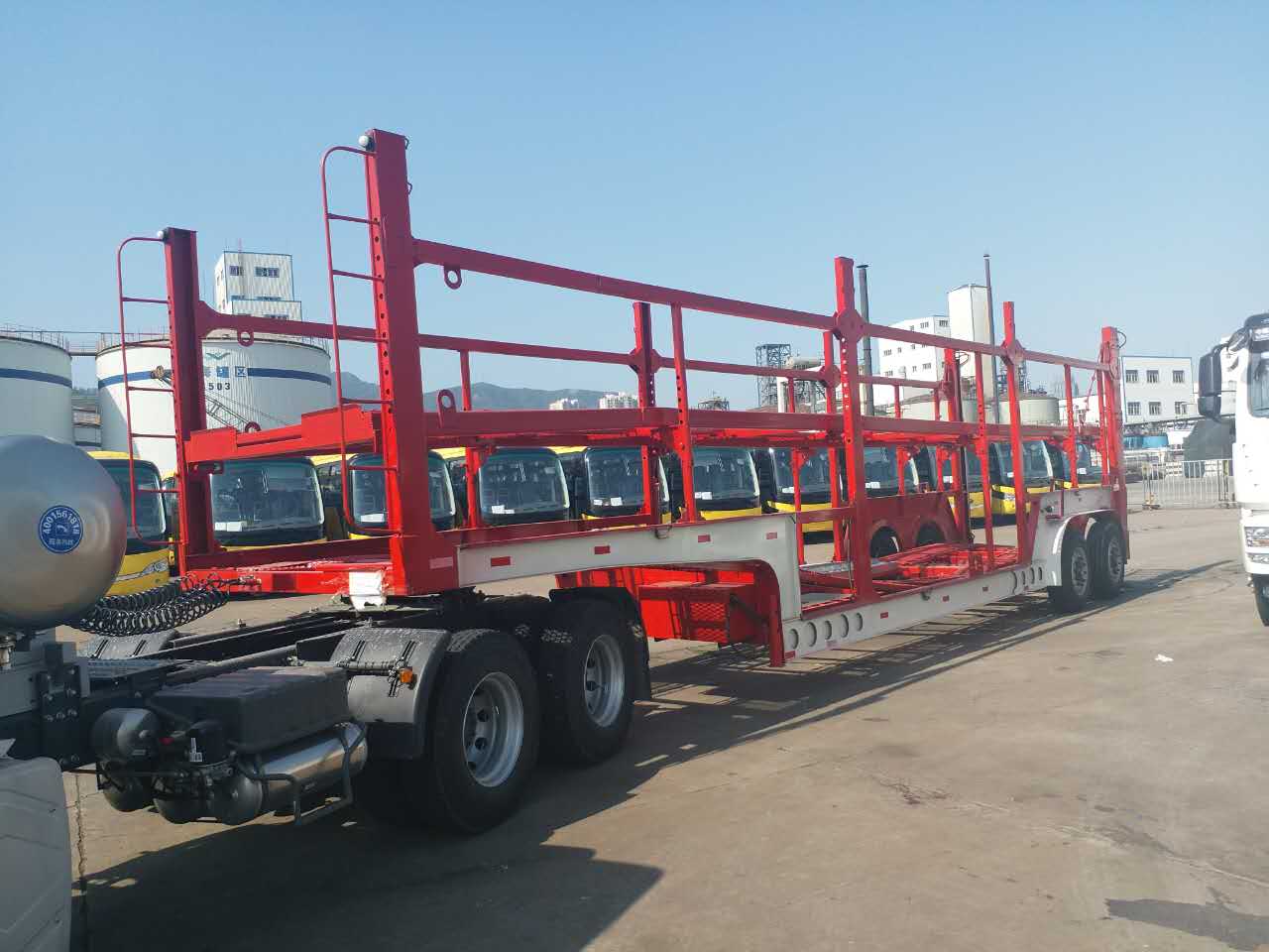 Car Carrier Transport Semi Trailer Car Trailer As Customer's Requirements