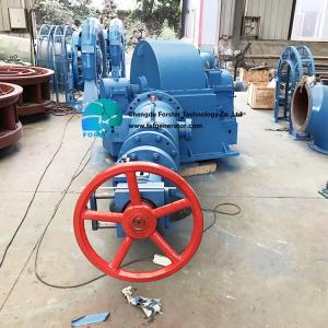 Wholesale 600kw Inclined Turgo Hydro Generator , Small Water Turbine Generator 75-1000 Kw from china suppliers