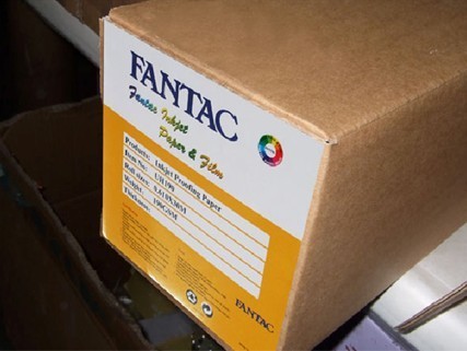 Resin Coated Satin Large Format Paper Rolls , Wide Format Printer Paper 190 Gsm