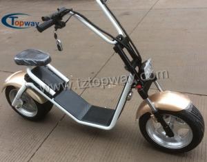 Wholesale 2017 popular electric scooter with big wheels fashion citycoco from china suppliers