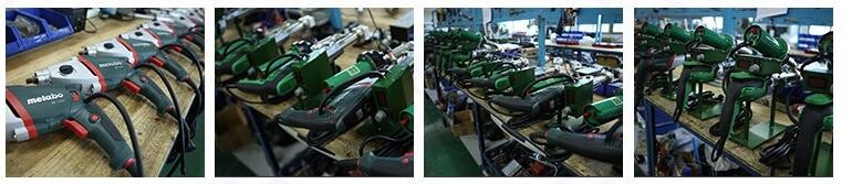 SWT-NS610D Plastic Extrusion Welder , 1600w Plastic Heat Gun For PP