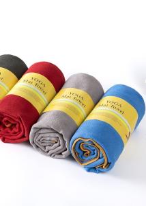 Wholesale 80% Polyester 20% Polyamide 220gsm Microfiber Yoga Mat Towel from china suppliers