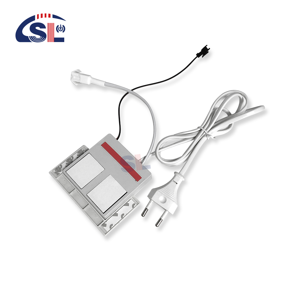 12W Small Double Keys Dimmer Touch Sensor Switch for Bathroom Mirror Defogger Max. 1A