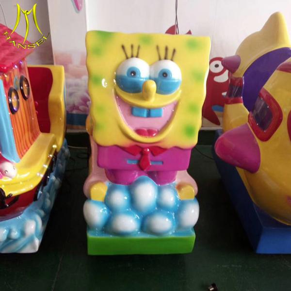 Hansel Popular indoor games coin operated swing kiddie rides kids on ride toy