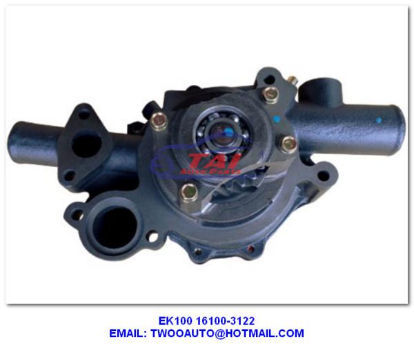 EK100 16100-3122 Water Pump, HINO Ek100 Water Pump 16100-3122 For Truck Spar