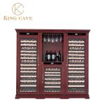 Temperature Control Professional Wooden Refrigerated Wine Cabinet