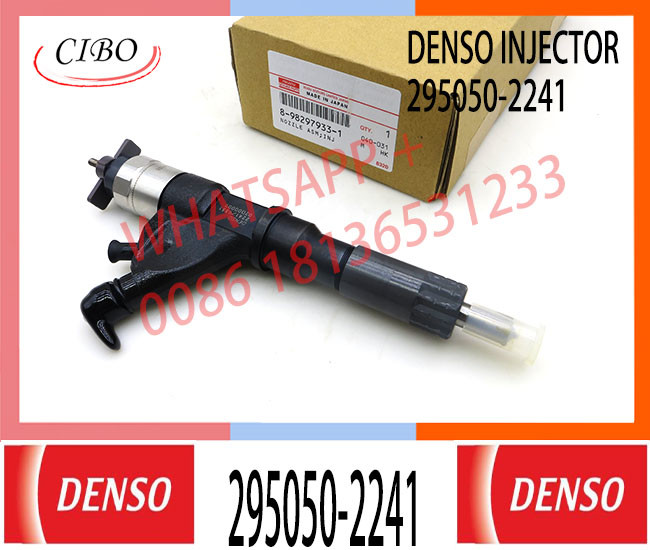 Geunie Diesel Common Rail Fuel Injector 295050-2241 295050-9931 8-98297933-1 8982979331