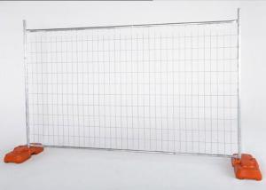 Wholesale Metal Construction Fence / Temporary Steel Fencing For Outdoor Building Site from china suppliers