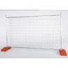 Buy cheap Metal Construction Fence / Temporary Steel Fencing For Outdoor Building Site from wholesalers